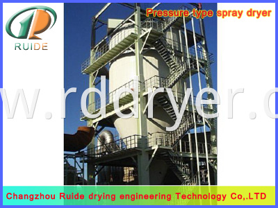 Rust remover spray drying tower